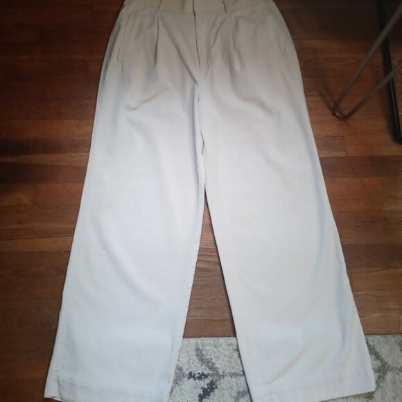 EVERLANE the draper pleated pants in sandstone (12R) - Picture 5 of 16